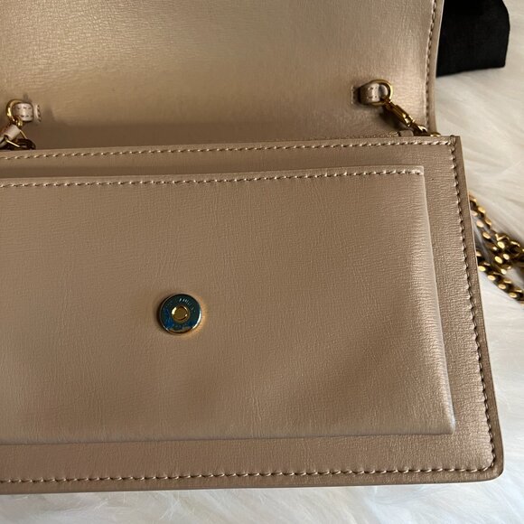 Saint Laurent Mini Sunset Beige Crossbody Bag - Picture 7 of 10